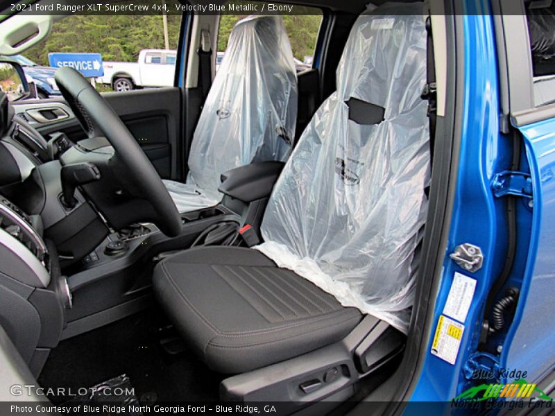 Velocity Blue Metallic / Ebony 2021 Ford Ranger XLT SuperCrew 4x4