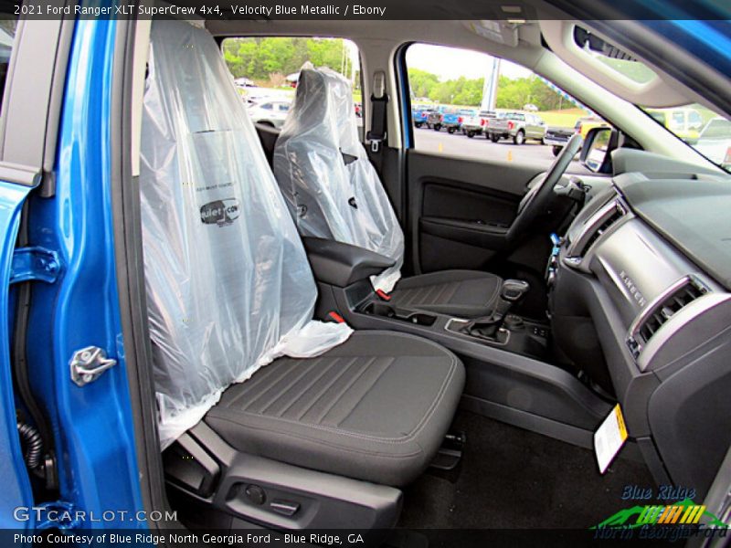 Velocity Blue Metallic / Ebony 2021 Ford Ranger XLT SuperCrew 4x4