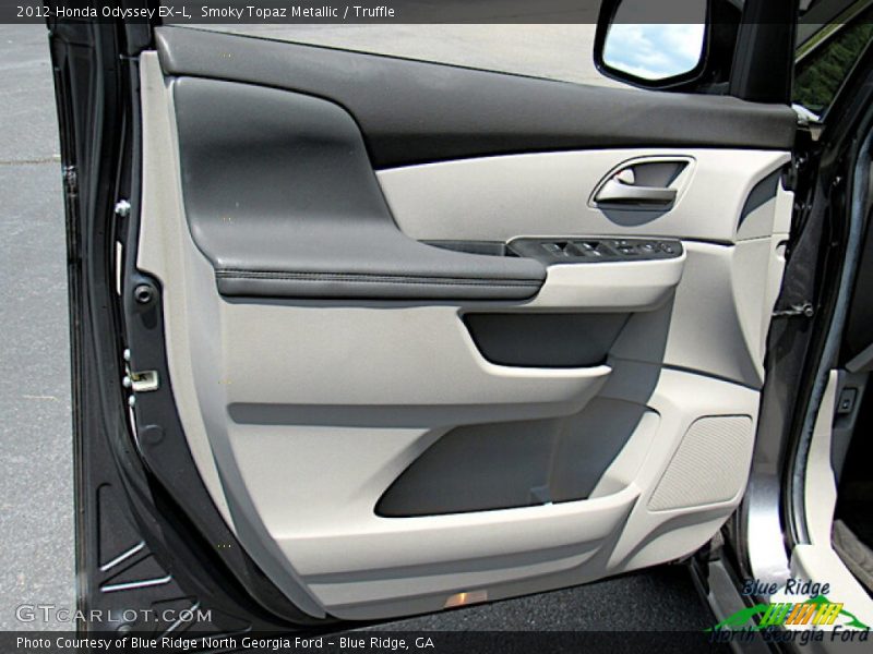 Smoky Topaz Metallic / Truffle 2012 Honda Odyssey EX-L