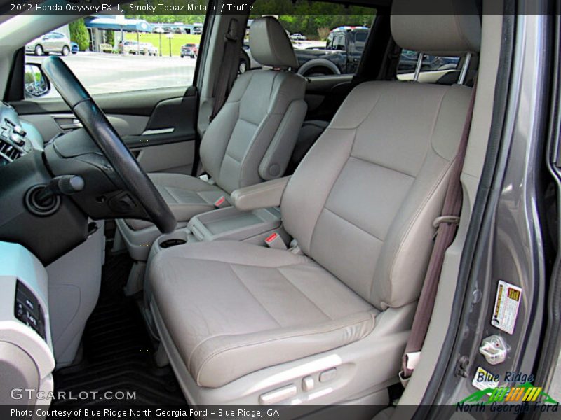 Smoky Topaz Metallic / Truffle 2012 Honda Odyssey EX-L