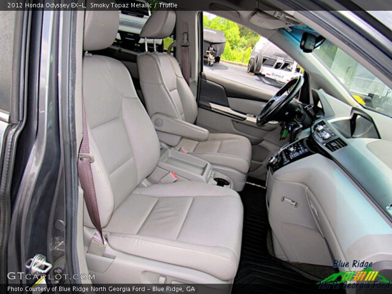 Smoky Topaz Metallic / Truffle 2012 Honda Odyssey EX-L
