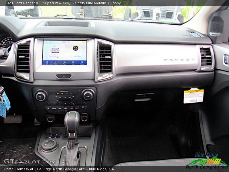 Velocity Blue Metallic / Ebony 2021 Ford Ranger XLT SuperCrew 4x4