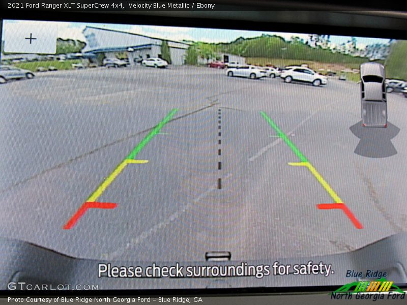 Velocity Blue Metallic / Ebony 2021 Ford Ranger XLT SuperCrew 4x4