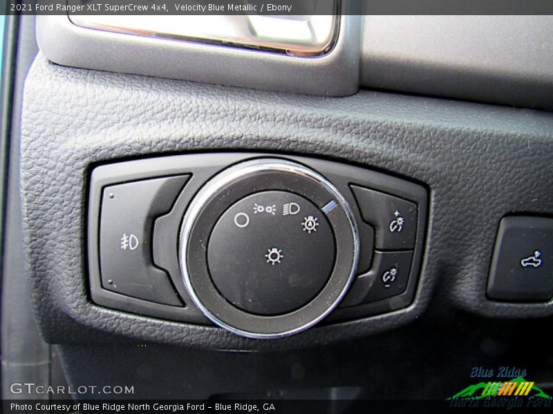 Velocity Blue Metallic / Ebony 2021 Ford Ranger XLT SuperCrew 4x4