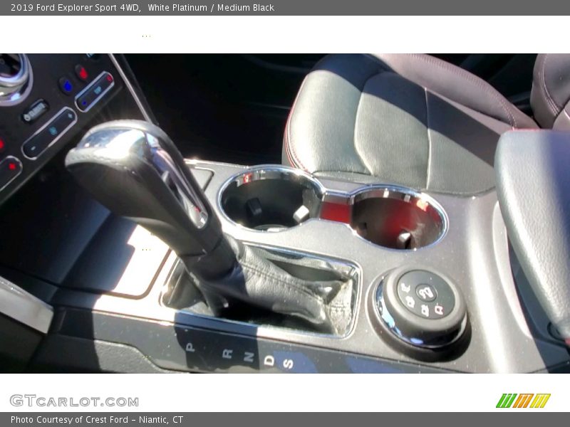 White Platinum / Medium Black 2019 Ford Explorer Sport 4WD