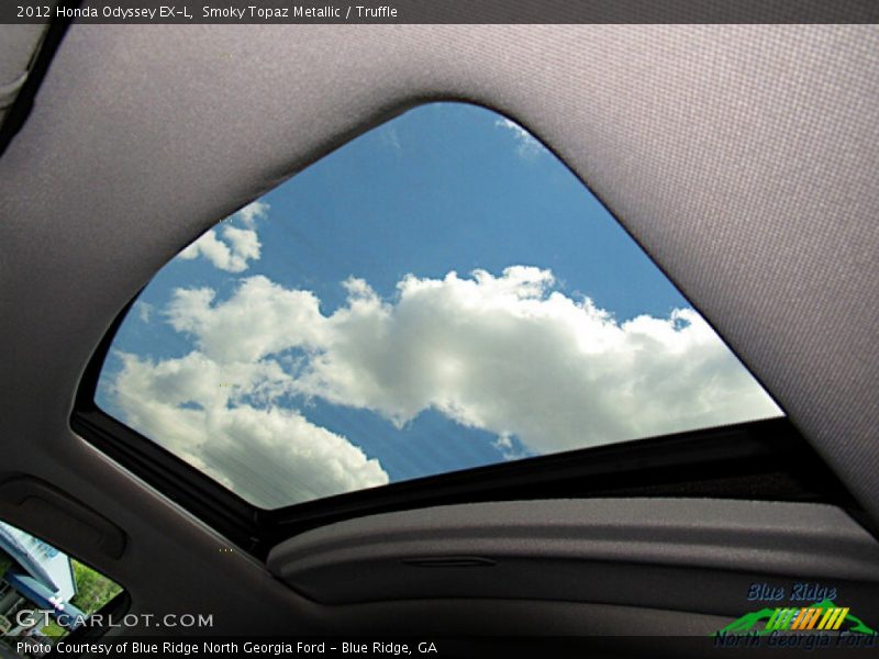 Smoky Topaz Metallic / Truffle 2012 Honda Odyssey EX-L
