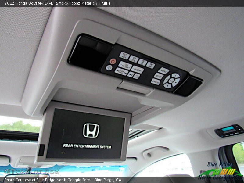 Smoky Topaz Metallic / Truffle 2012 Honda Odyssey EX-L