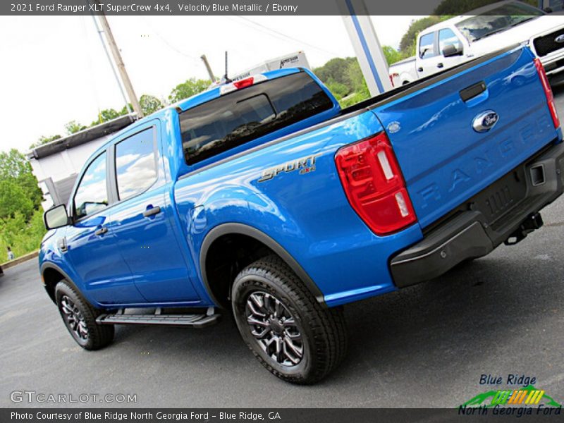 Velocity Blue Metallic / Ebony 2021 Ford Ranger XLT SuperCrew 4x4