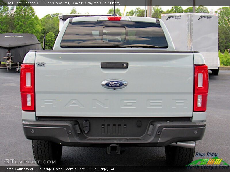 Cactus Gray Metallic / Ebony 2021 Ford Ranger XLT SuperCrew 4x4