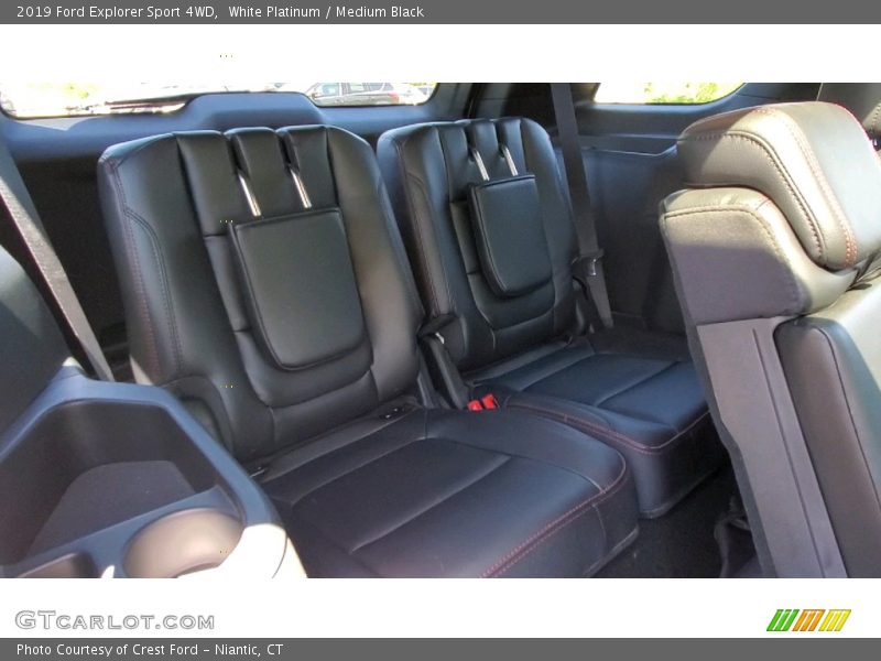 White Platinum / Medium Black 2019 Ford Explorer Sport 4WD
