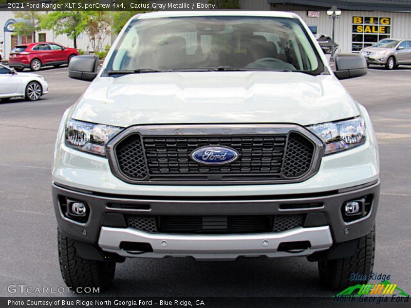 Cactus Gray Metallic / Ebony 2021 Ford Ranger XLT SuperCrew 4x4