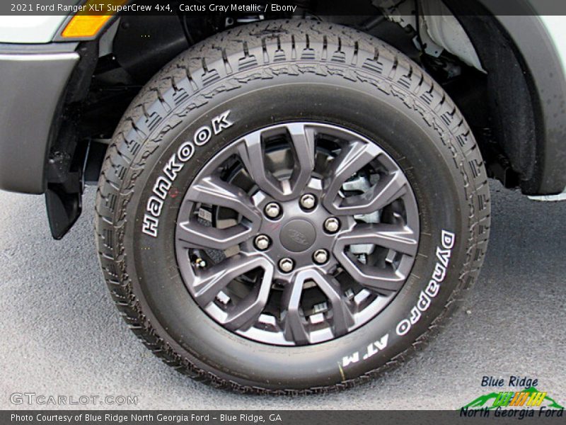 Cactus Gray Metallic / Ebony 2021 Ford Ranger XLT SuperCrew 4x4