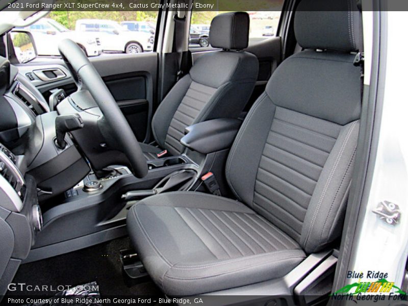 Cactus Gray Metallic / Ebony 2021 Ford Ranger XLT SuperCrew 4x4