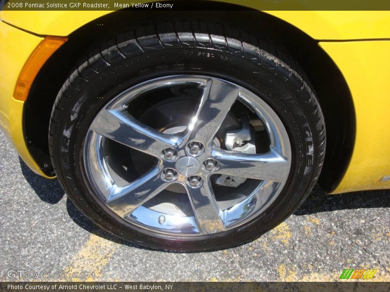 Mean Yellow / Ebony 2008 Pontiac Solstice GXP Roadster