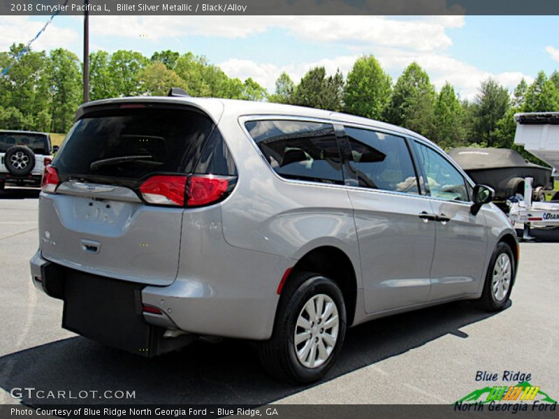Billet Silver Metallic / Black/Alloy 2018 Chrysler Pacifica L