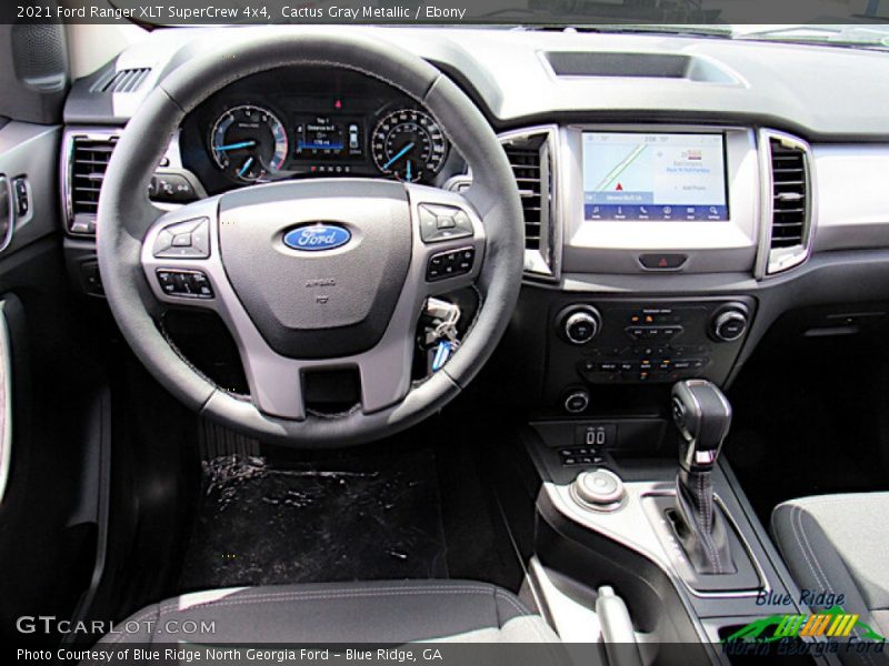 Cactus Gray Metallic / Ebony 2021 Ford Ranger XLT SuperCrew 4x4