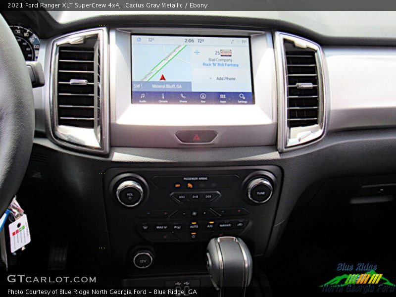 Cactus Gray Metallic / Ebony 2021 Ford Ranger XLT SuperCrew 4x4