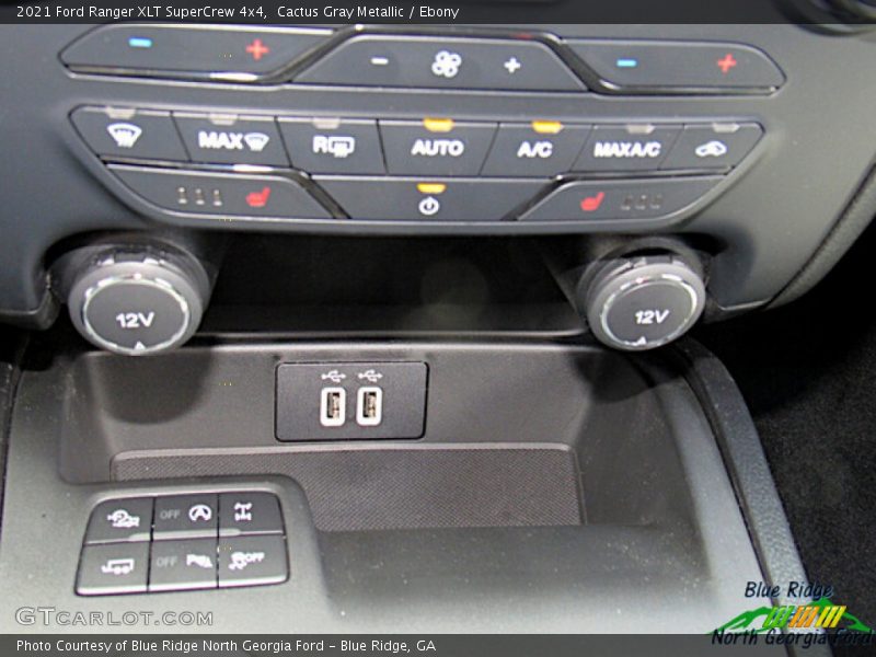 Cactus Gray Metallic / Ebony 2021 Ford Ranger XLT SuperCrew 4x4