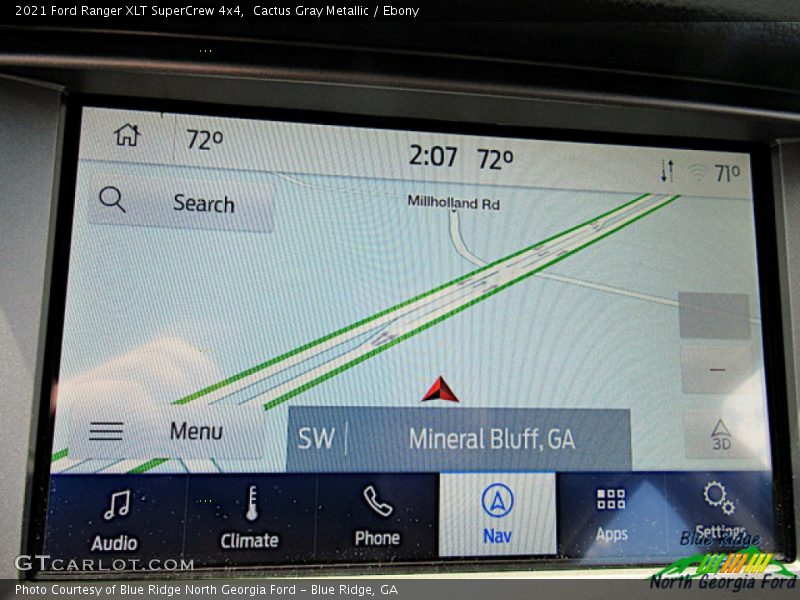 Cactus Gray Metallic / Ebony 2021 Ford Ranger XLT SuperCrew 4x4