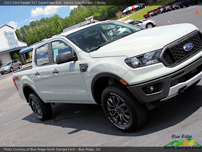 Cactus Gray Metallic / Ebony 2021 Ford Ranger XLT SuperCrew 4x4