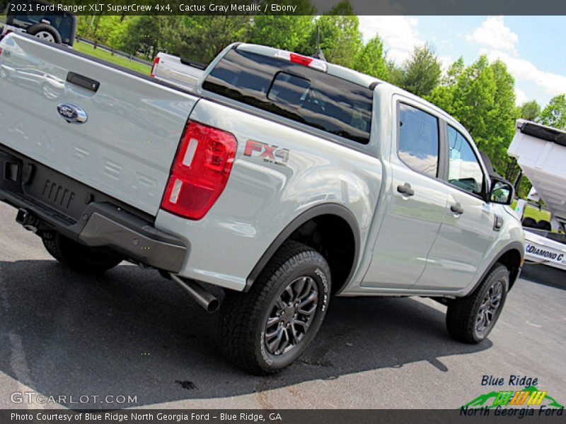 Cactus Gray Metallic / Ebony 2021 Ford Ranger XLT SuperCrew 4x4