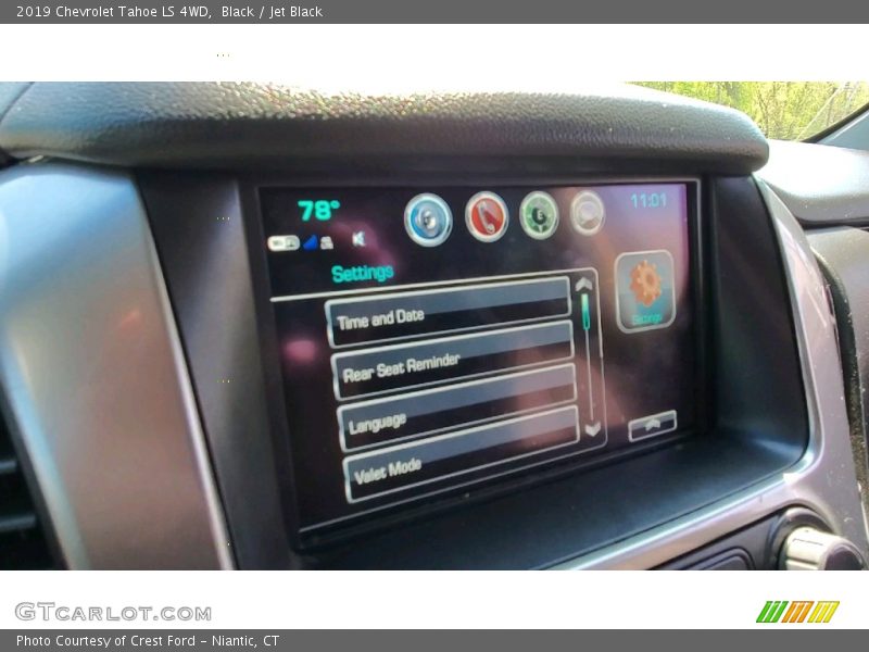Black / Jet Black 2019 Chevrolet Tahoe LS 4WD