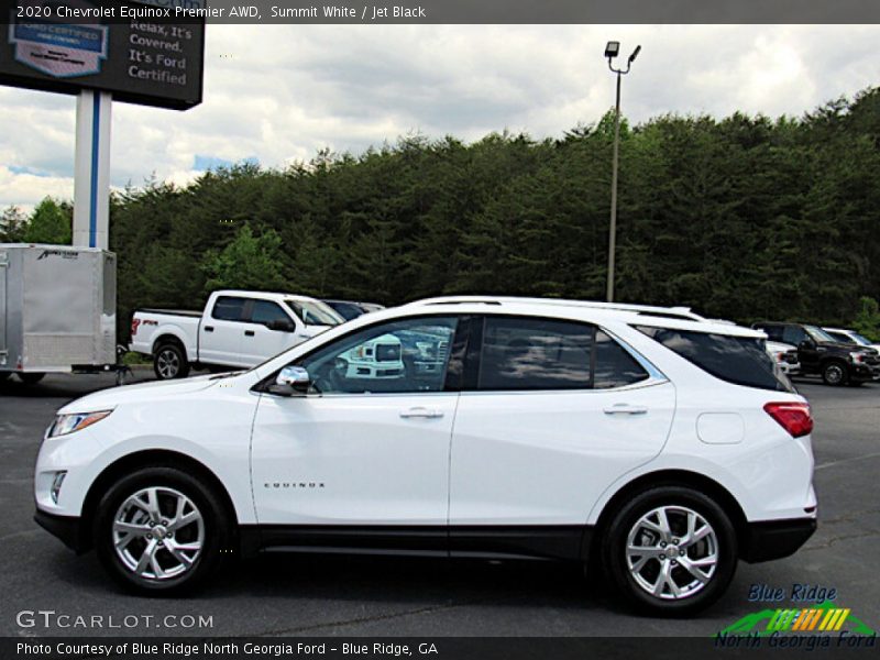 Summit White / Jet Black 2020 Chevrolet Equinox Premier AWD