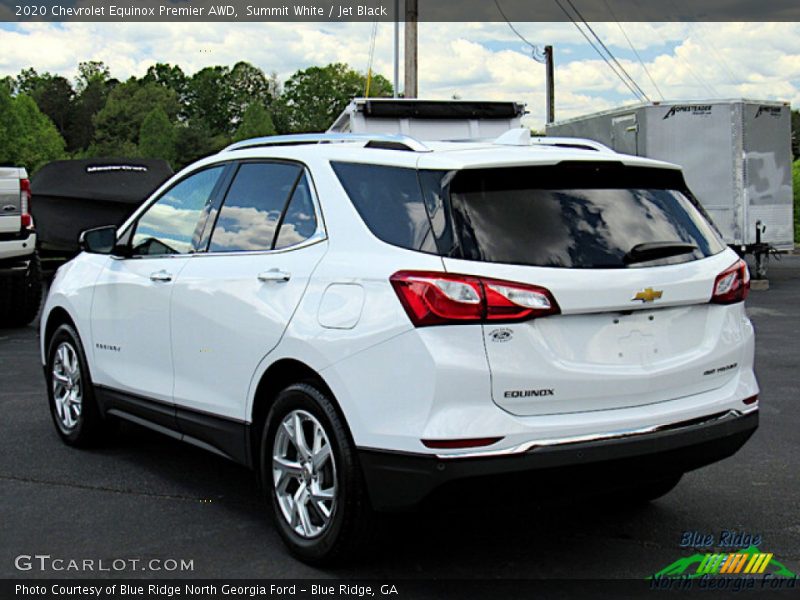 Summit White / Jet Black 2020 Chevrolet Equinox Premier AWD