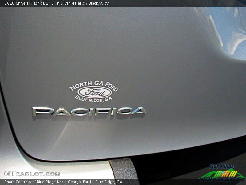 Billet Silver Metallic / Black/Alloy 2018 Chrysler Pacifica L