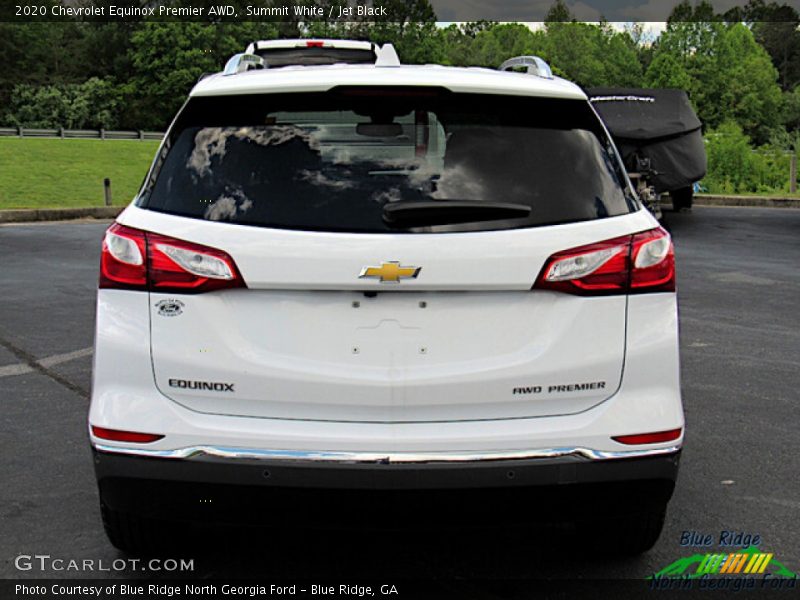 Summit White / Jet Black 2020 Chevrolet Equinox Premier AWD
