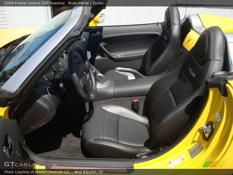 Mean Yellow / Ebony 2008 Pontiac Solstice GXP Roadster