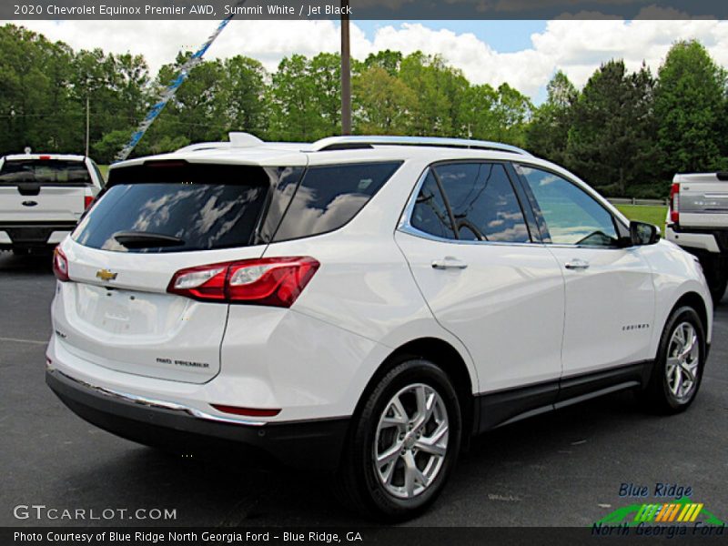 Summit White / Jet Black 2020 Chevrolet Equinox Premier AWD