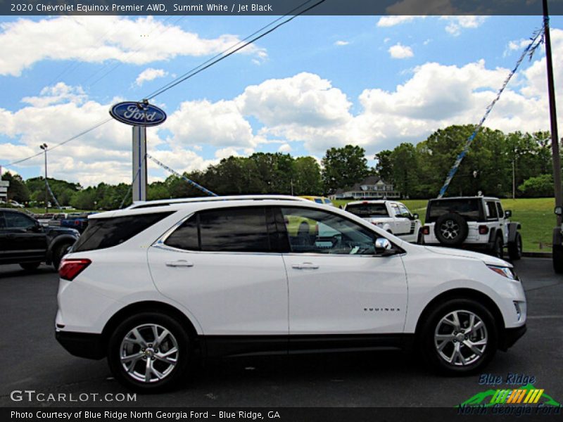 Summit White / Jet Black 2020 Chevrolet Equinox Premier AWD
