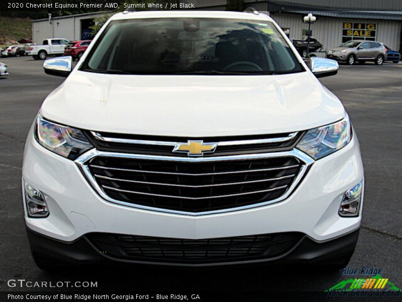Summit White / Jet Black 2020 Chevrolet Equinox Premier AWD