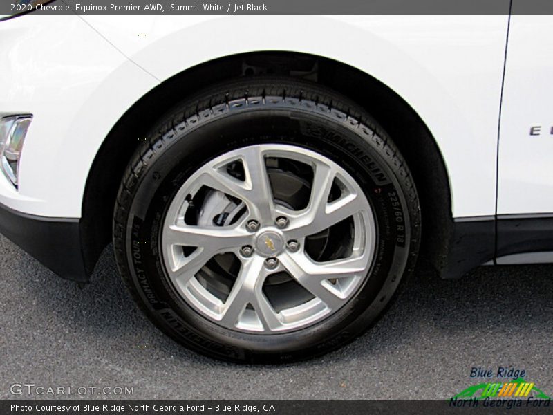 Summit White / Jet Black 2020 Chevrolet Equinox Premier AWD