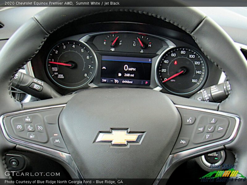 Summit White / Jet Black 2020 Chevrolet Equinox Premier AWD