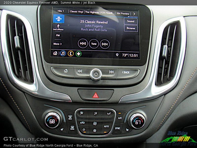 Summit White / Jet Black 2020 Chevrolet Equinox Premier AWD