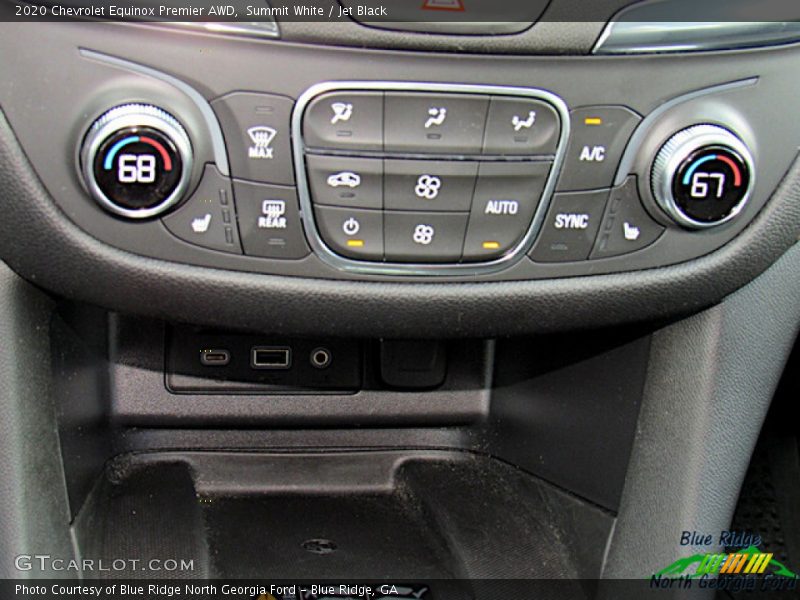 Summit White / Jet Black 2020 Chevrolet Equinox Premier AWD