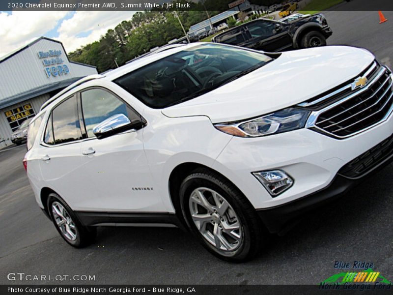 Summit White / Jet Black 2020 Chevrolet Equinox Premier AWD