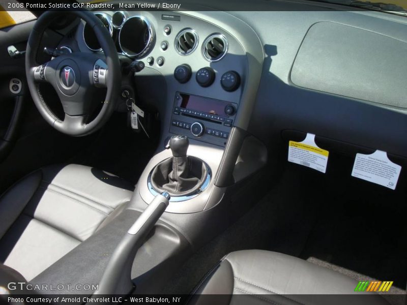 Mean Yellow / Ebony 2008 Pontiac Solstice GXP Roadster