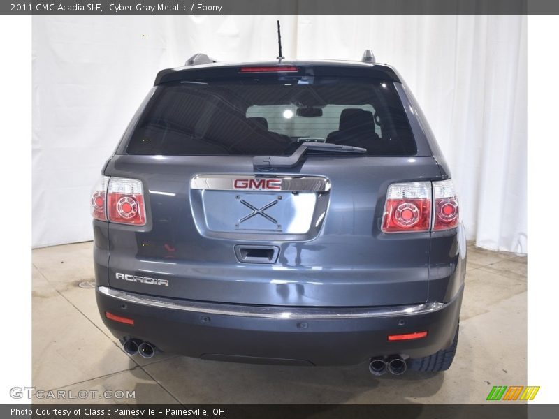 Cyber Gray Metallic / Ebony 2011 GMC Acadia SLE