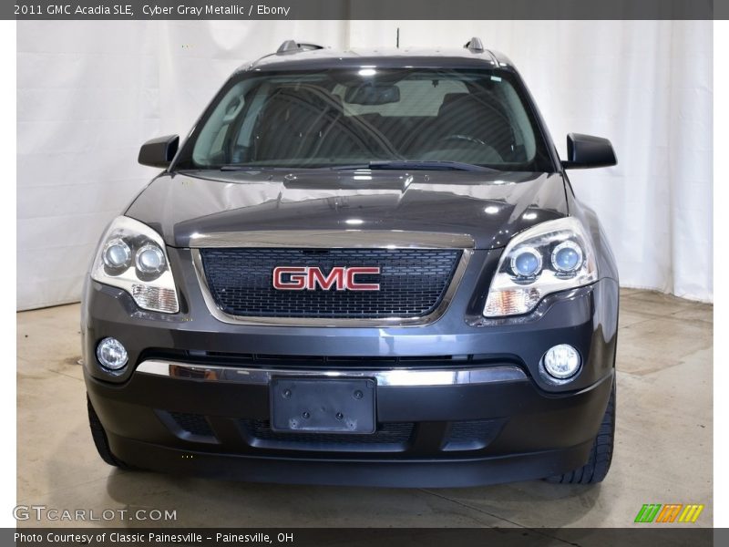 Cyber Gray Metallic / Ebony 2011 GMC Acadia SLE