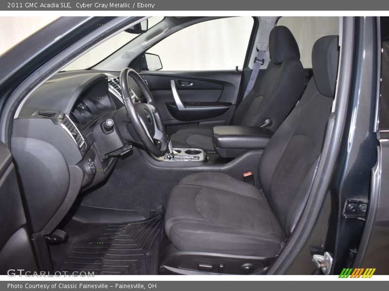Cyber Gray Metallic / Ebony 2011 GMC Acadia SLE