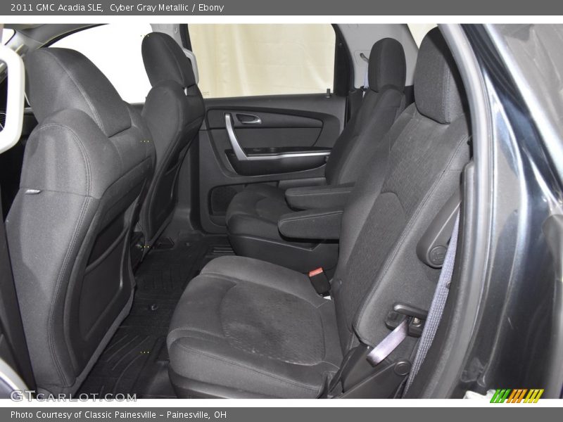 Cyber Gray Metallic / Ebony 2011 GMC Acadia SLE