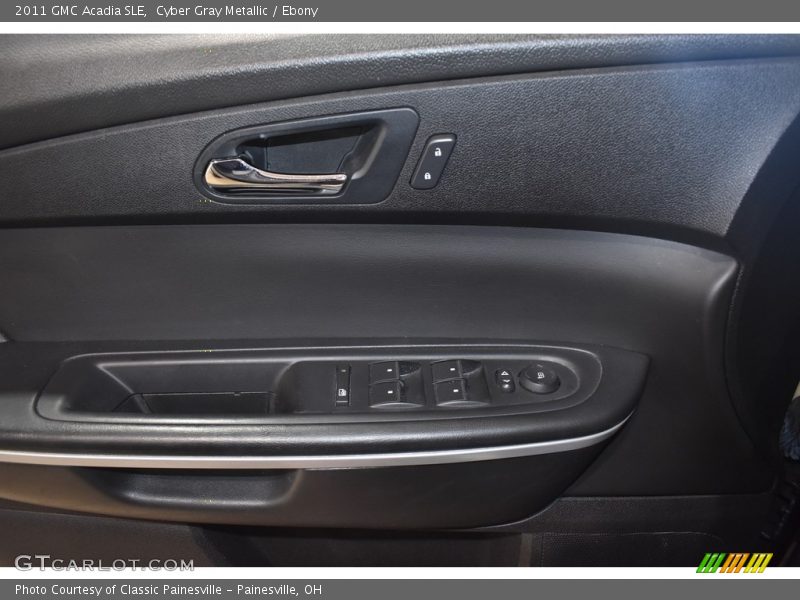 Cyber Gray Metallic / Ebony 2011 GMC Acadia SLE