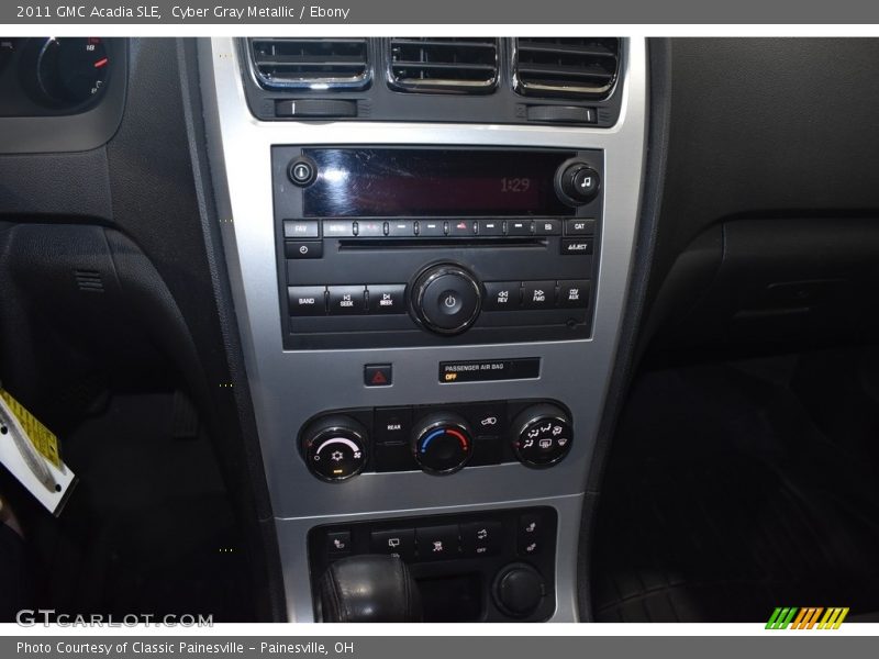 Cyber Gray Metallic / Ebony 2011 GMC Acadia SLE