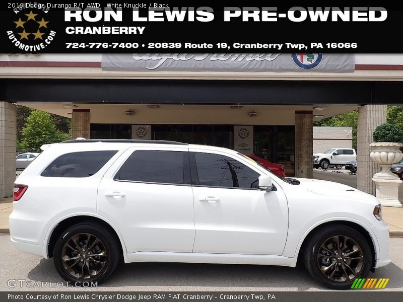 White Knuckle / Black 2019 Dodge Durango R/T AWD