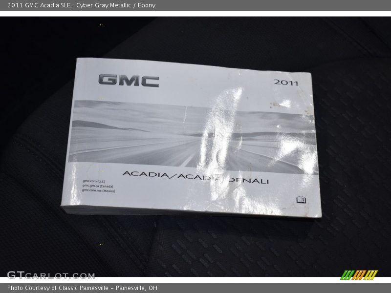 Cyber Gray Metallic / Ebony 2011 GMC Acadia SLE