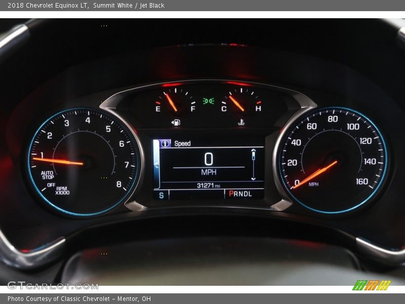 Summit White / Jet Black 2018 Chevrolet Equinox LT