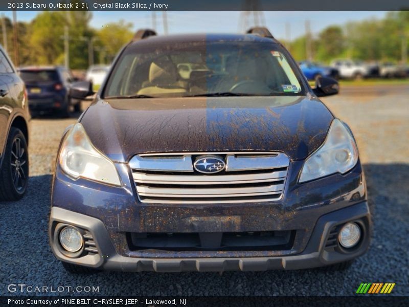 Crystal Black Silica / Ivory 2013 Subaru Outback 2.5i